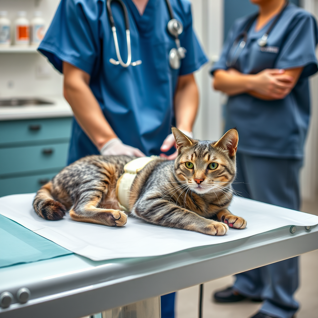 Family forced to pay huge vet bills after cat deliberately hit by car